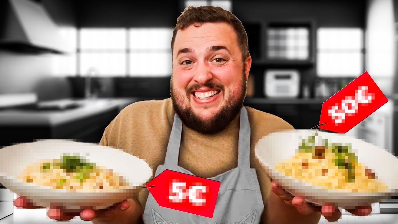5€ vs 50€ Carbonara