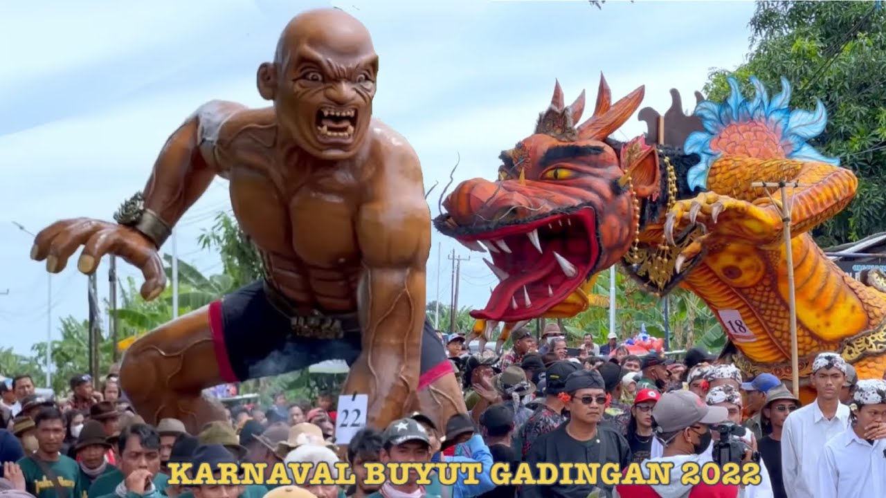 Pawai OGOH OGOH - UNJUNGAN BUYUT GADING 2022 Desa Gadingan Sliyeg Indramayu