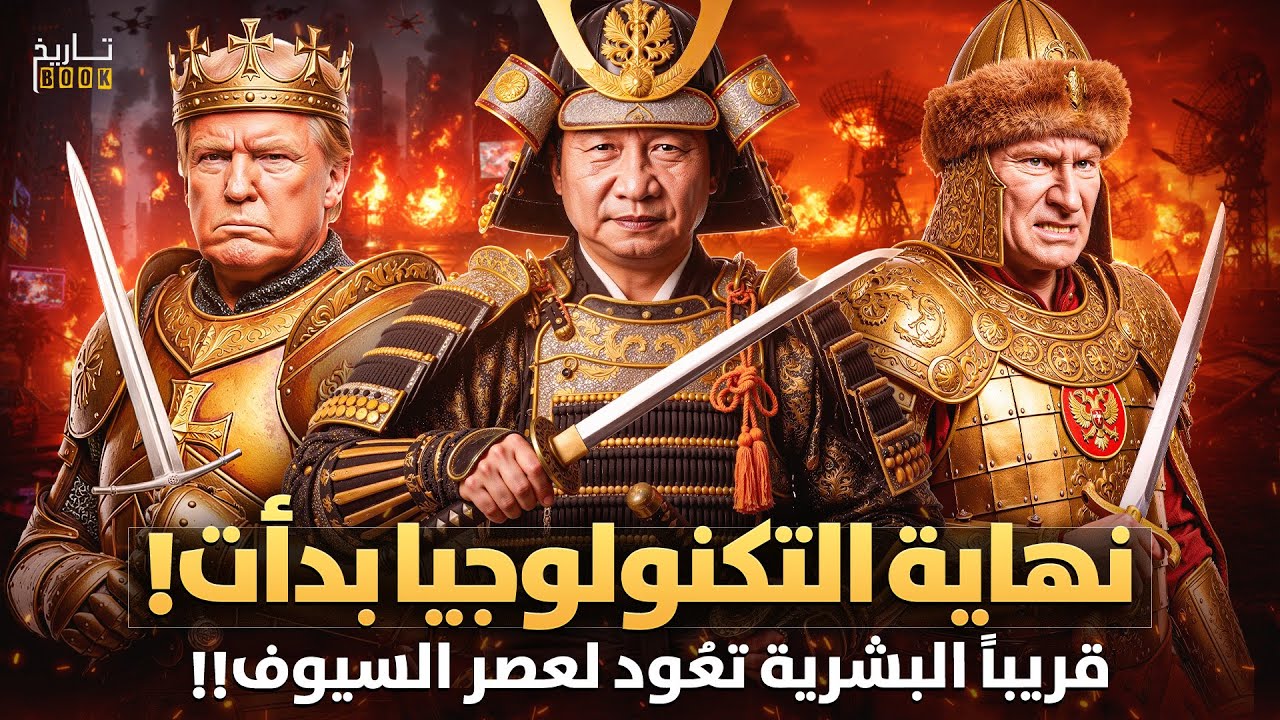 نهاية التكنولوجيا تقترب…الحرب الأخيرة وعودة عصر السيوف ونذر النهاية التي حذرنا منها النبي ﷺ بدأت!!