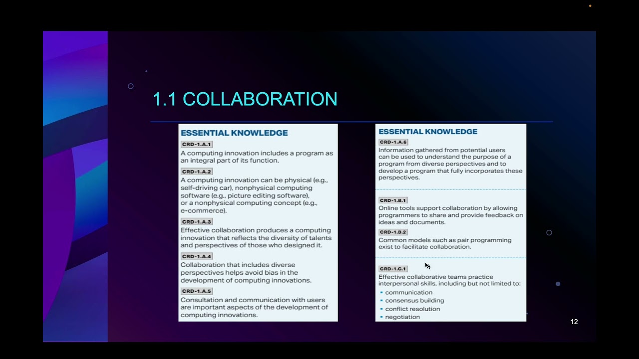 AP CSP 2024 Exam Review | Big Idea #1: Collaboration