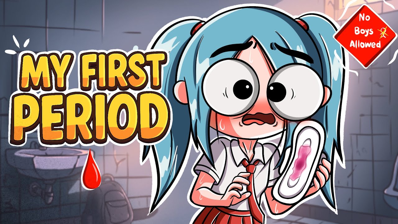 My First Period Experience 🩸🙀 | Ft. Puberty