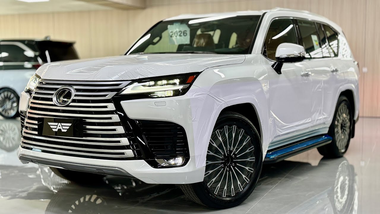 Lexus LX700h VIP 4-местный 2026 года — король роскошных гибридных внедорожников с двойным турбона...