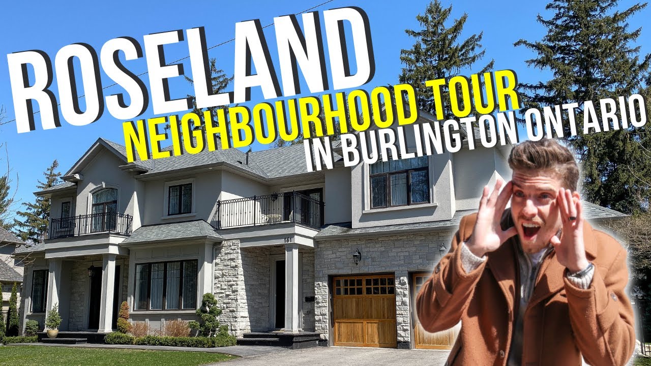Roseland Neighbourhood Tour In Burlington Ontario!!