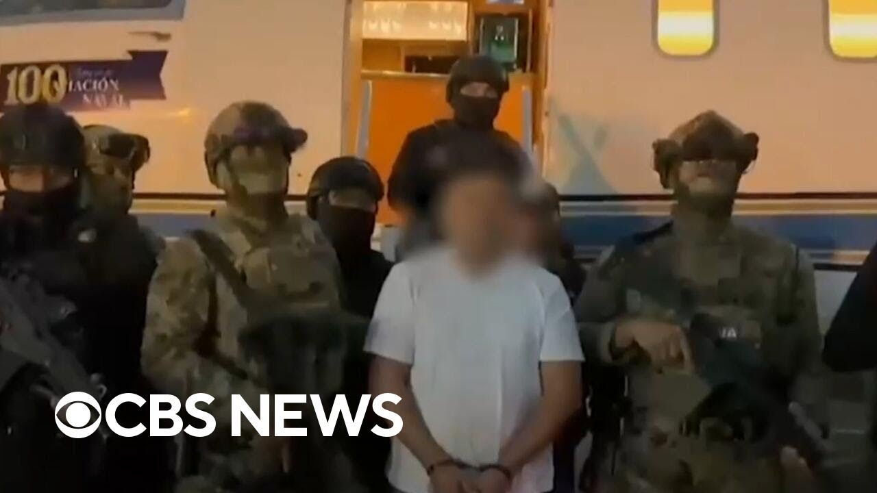 Top Jalisco cartel leader captured while hiding in ditch in Mexico