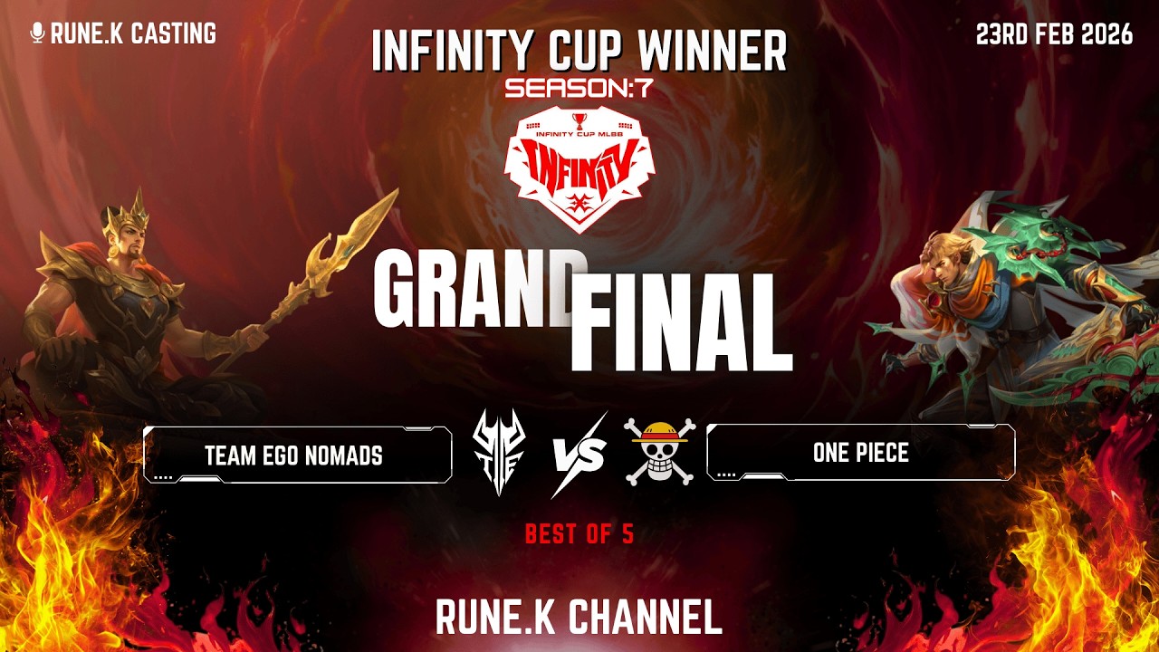 Infinity Cup Winner Season:7 - Grand Finals - Best of 5 | Live Casting