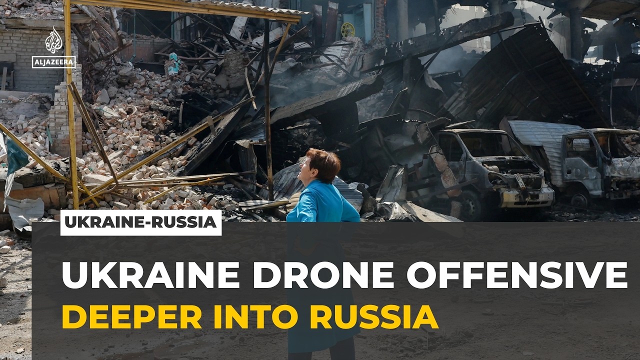 Ukraine's drone offensive: Long-range attacks strike deeper into Russia