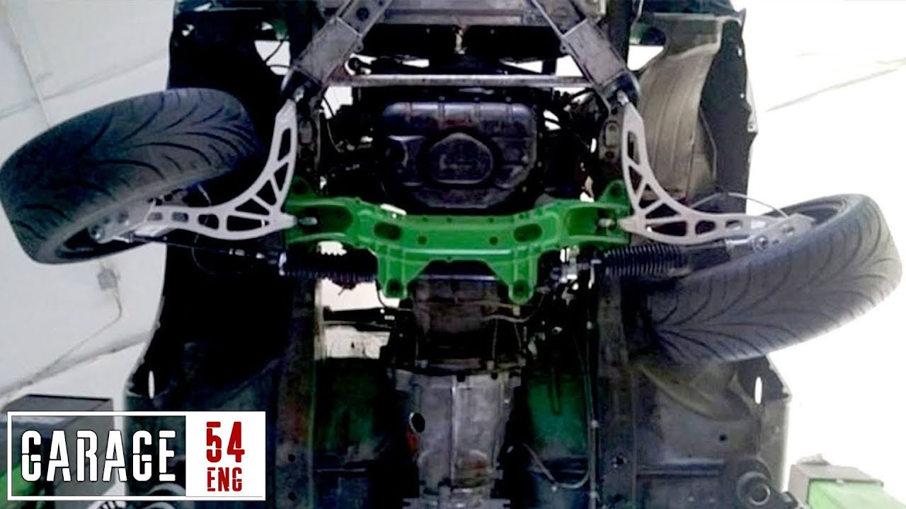 Extreme steering angle (close to 90 degrees)