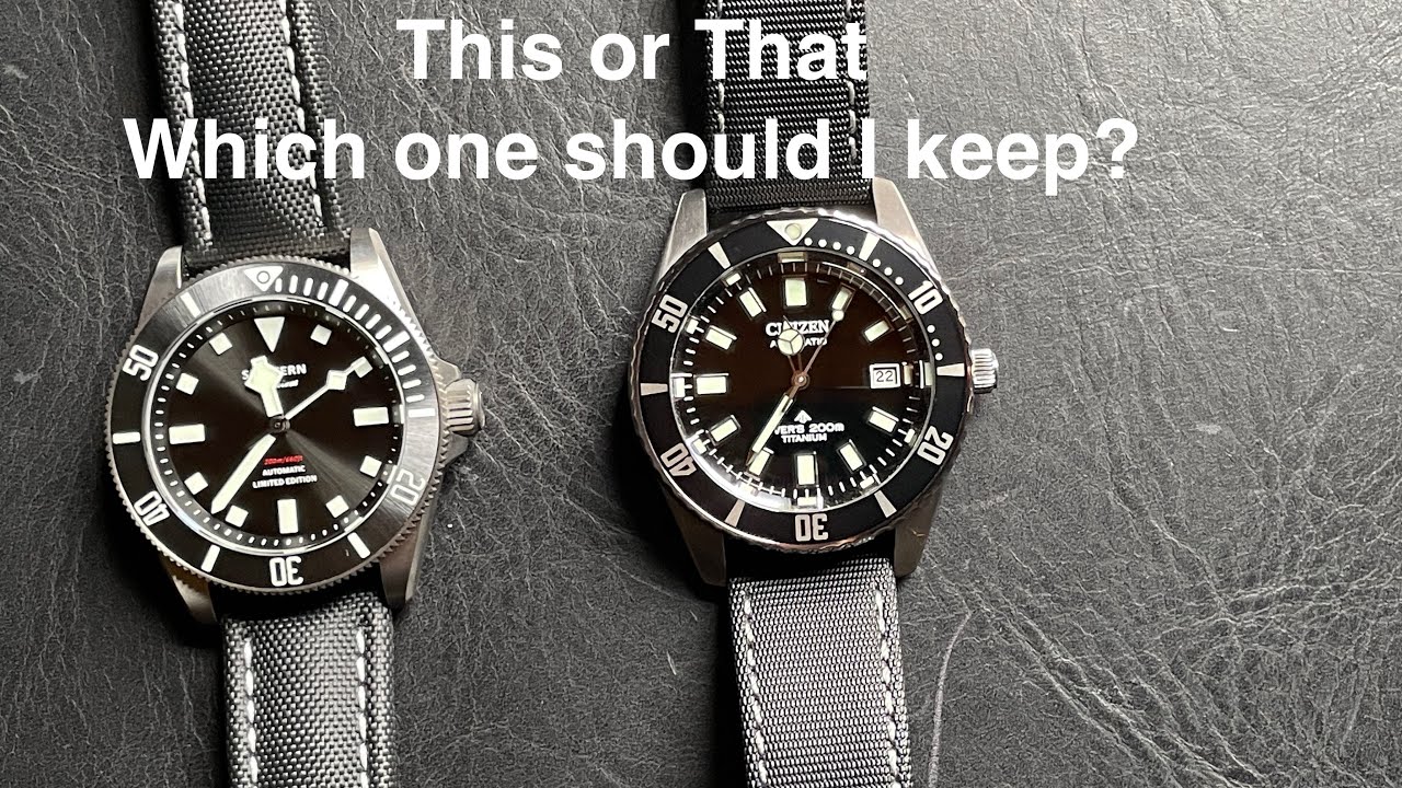 Citizen PROMASTER FUJITSUBO NB6021-17E [Обзор] — То или это (часть 2). Citizen против Seestern S430