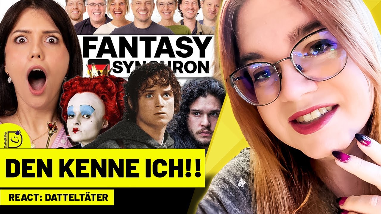 REACT: SAG MIR, welche Fantasy-Figur ich spreche? #2 &bull; Lucy reagiert auf @dattelt&auml;ter​