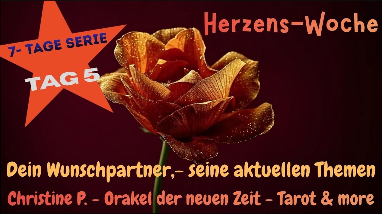 🐞 7-Tages-Serie: Herzens-Woche: Tag 5: Was geht im Kopf deines Wunsch Partners gerade vor sich? 