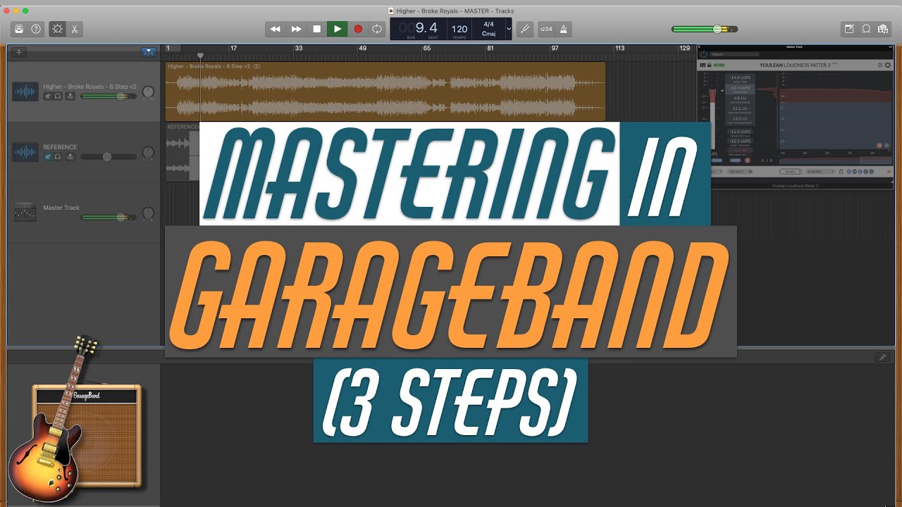 Мастеринг в GarageBand — быстро, просто и ПРОФЕССИОНАЛЬНО (3 шага) | Учебное пособие по GarageBand