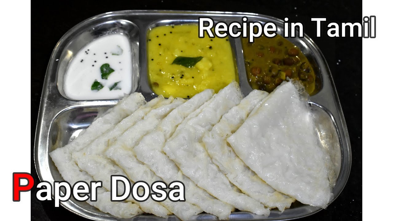 Paper Dosa || Vendaya Dosa ||Fenugreek Dosa || Breakfast ||Recipe in Tamil