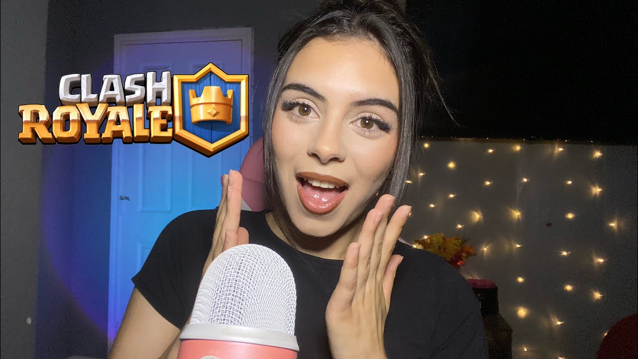Asmr|| Clash Royale Gameplay👑 (up-close whispers)