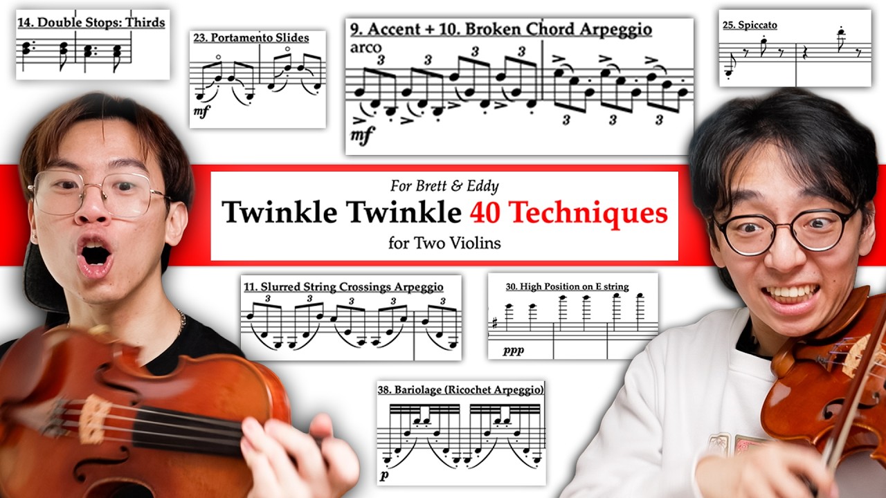 Every Violin Technique Ever in ONE PIECE