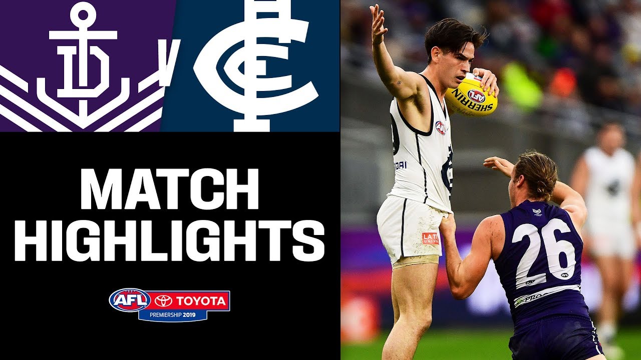 Fremantle v Carlton Highlights | Round 15, 2019 | AFL