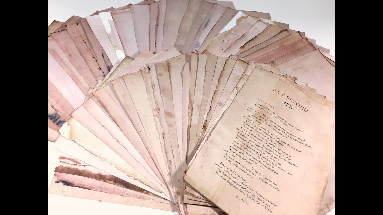 Pink Avocado Skin Dye on Paper