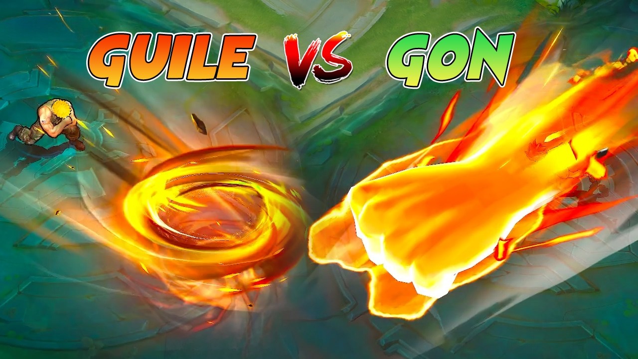 Dyrroth Guile VS Gon Skin Comparison