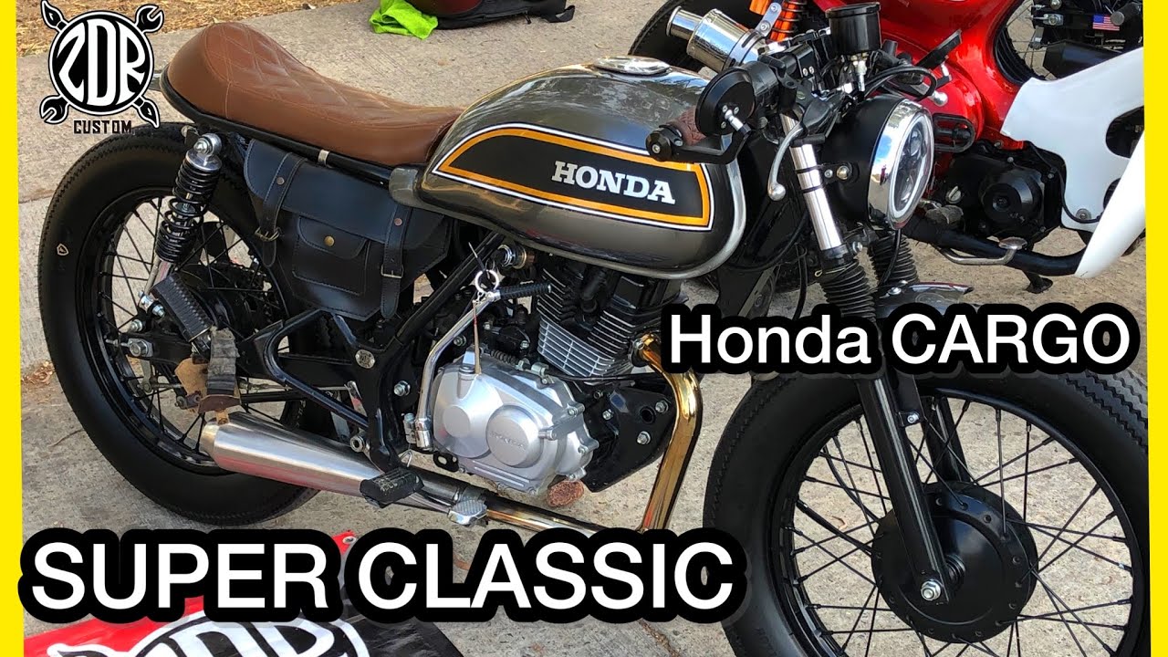 Honda Cargo 150 MODIFICADA a Brat SUPER Classic ⭐️😉 no parece cargo!! Con ZONTES