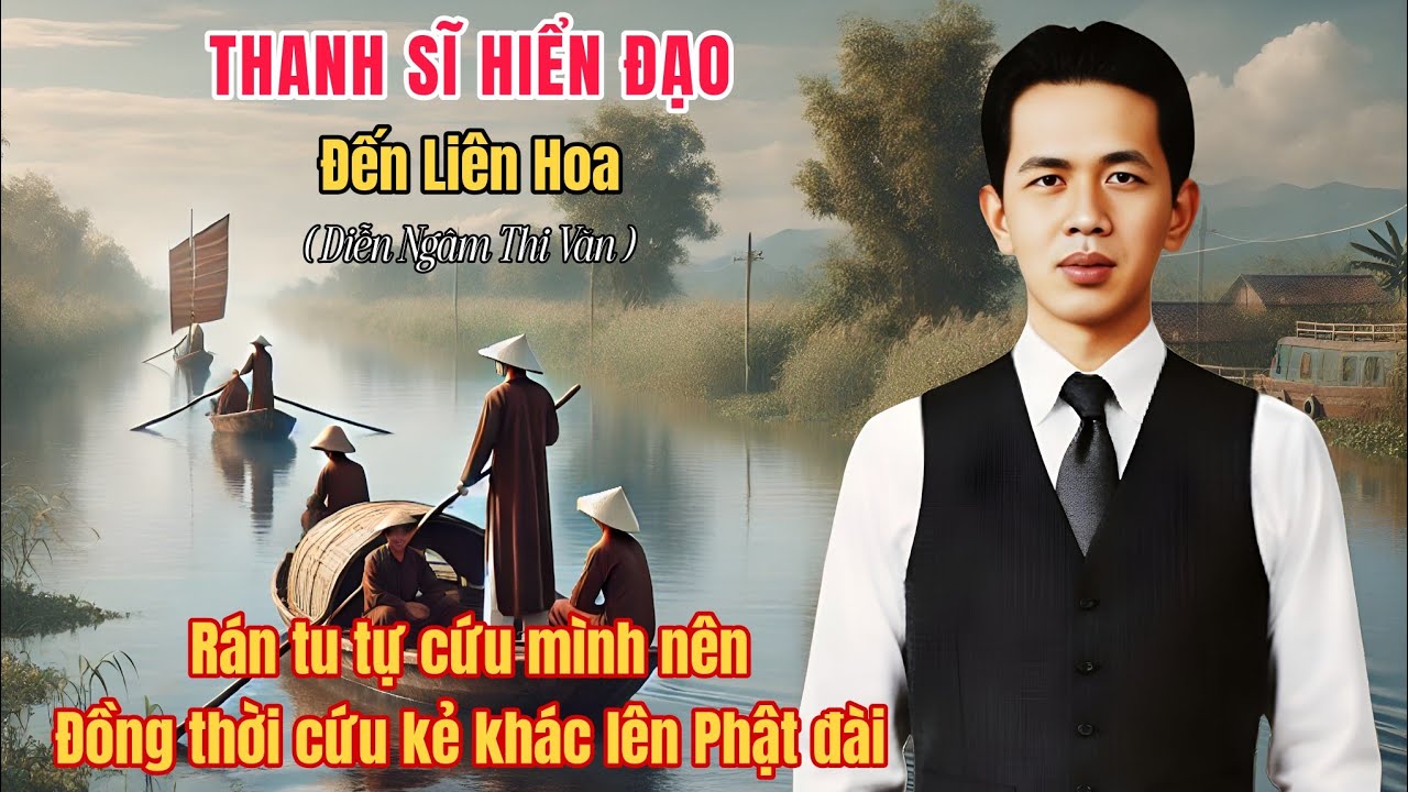Thanh Sĩ Hiển Đạo - Đến Liên Hoa diễn ngâm thi văn Phật Giáo Hoà Hảo