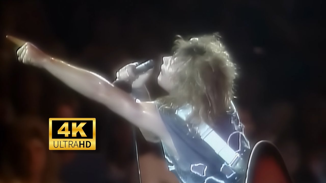 Bon Jovi  - Never Say Goodbye (official music video) - Upscaled to 4K UHD