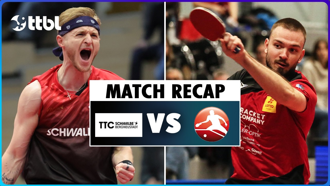 BERGNEUSTADT vs. BAD HOMBURG (Tischtennis Bundesliga Recap) | Matchday 20 | 2025/2026