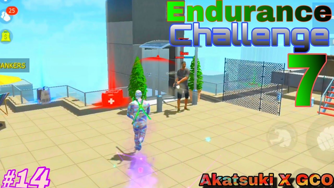 Endurance Challenge 7 Showdown With The Bankers ! Grand Criminal Online @AXG8