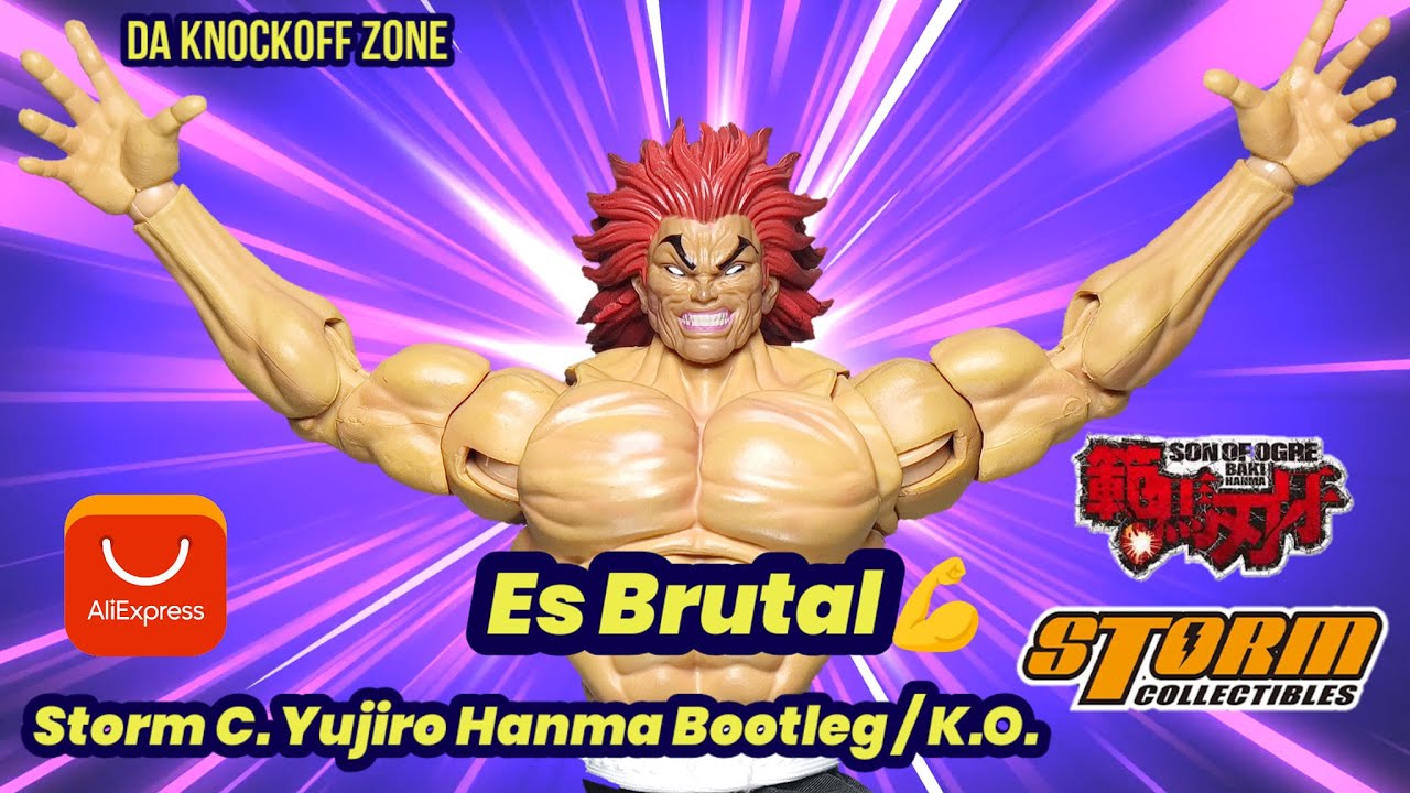 💪 Yujiro Hanma Bootleg KO de Aliexpress Reseña y Analisis #review #reseña #bakihanma #grappling