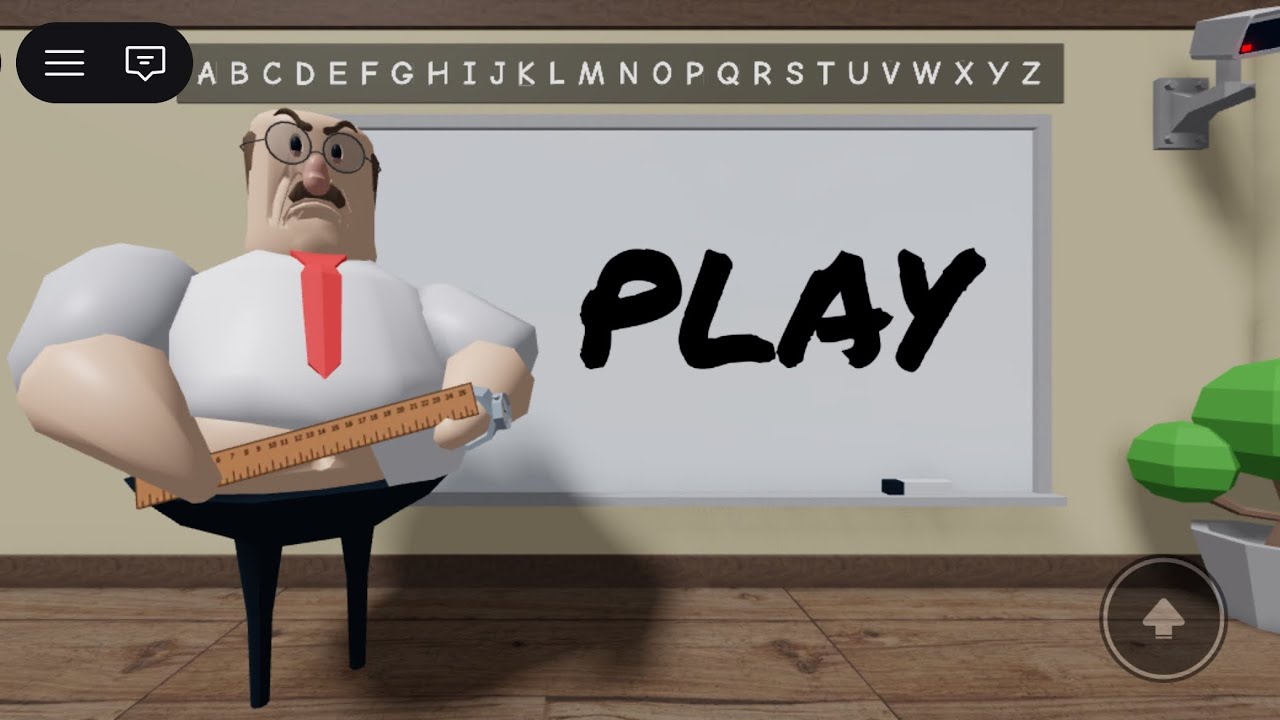 RUN FROM THE EVIL TEACHER IN ROBLOX!😱 GREAT SCHOOL ROBLOX