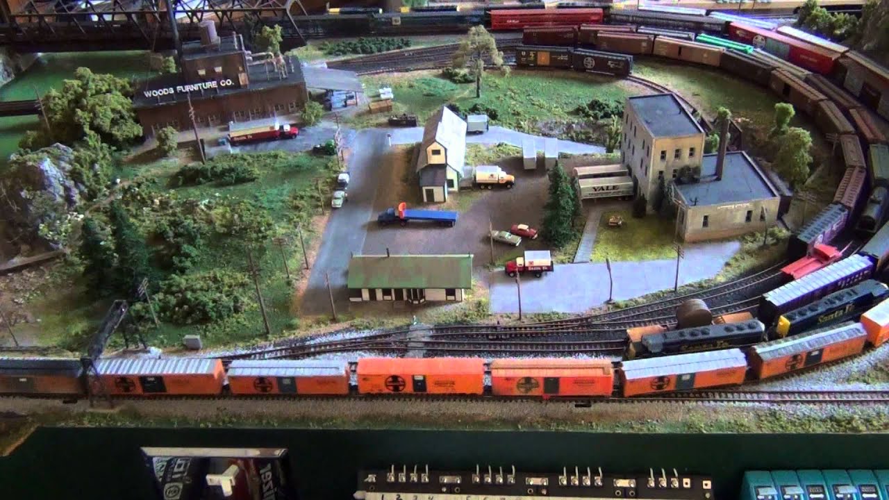 Santa Fe N Scale Layout