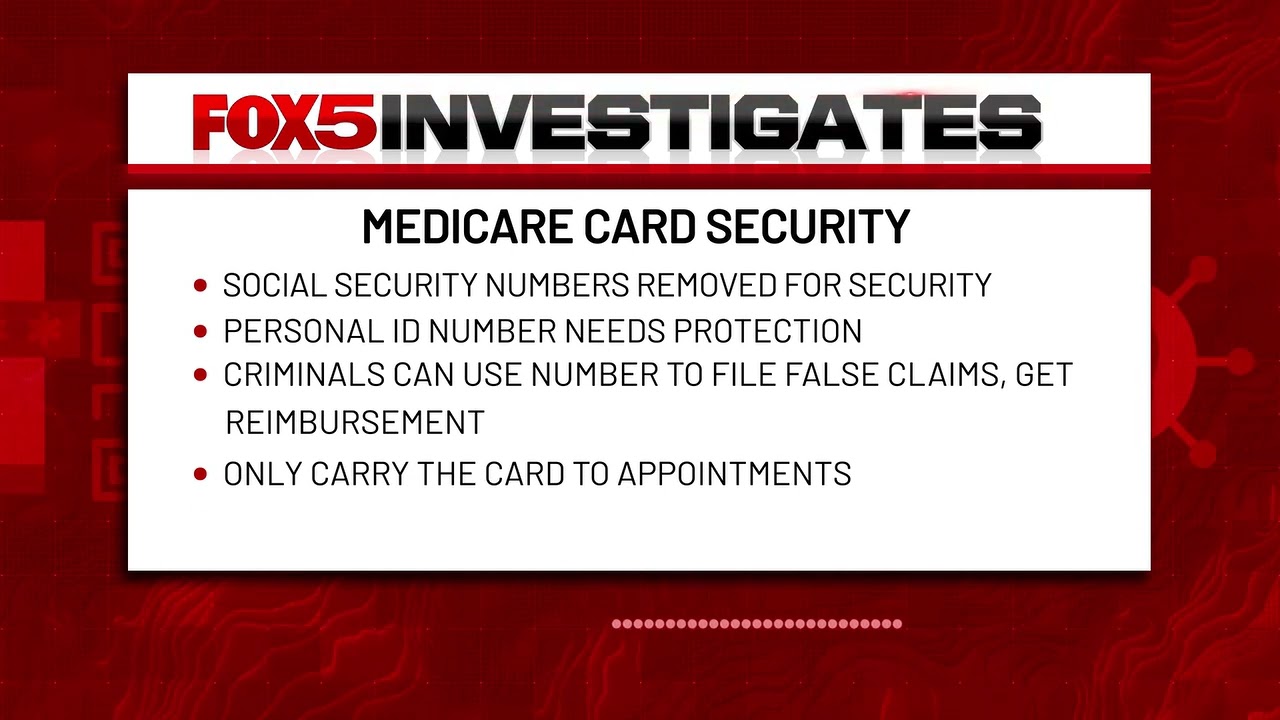 FOX5 Investigates Scam Alert: Avoid mischief by protecting your Medicare card