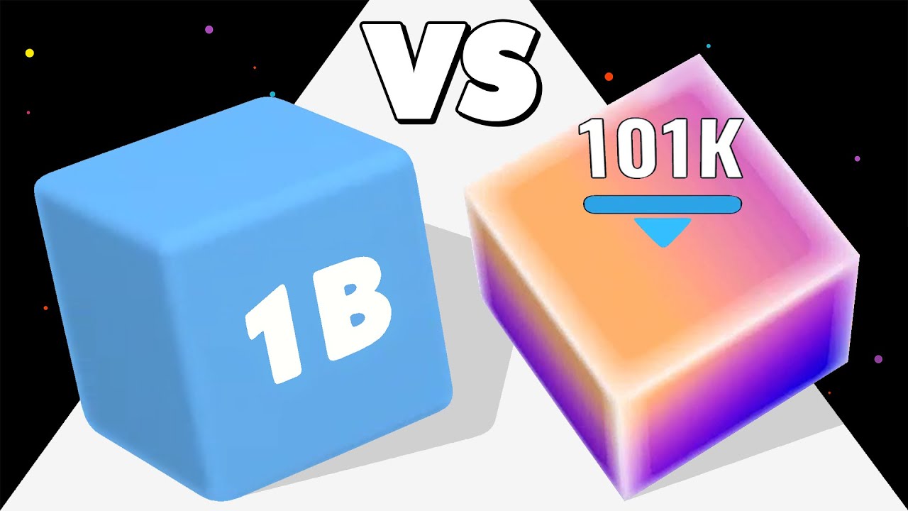 HAPPY CUBES 2048 /vs CUBE ZONE IO &infin; ASMR Gameplay Android iOS &bull; Satisfying Mobile Games &bull; Cube Run