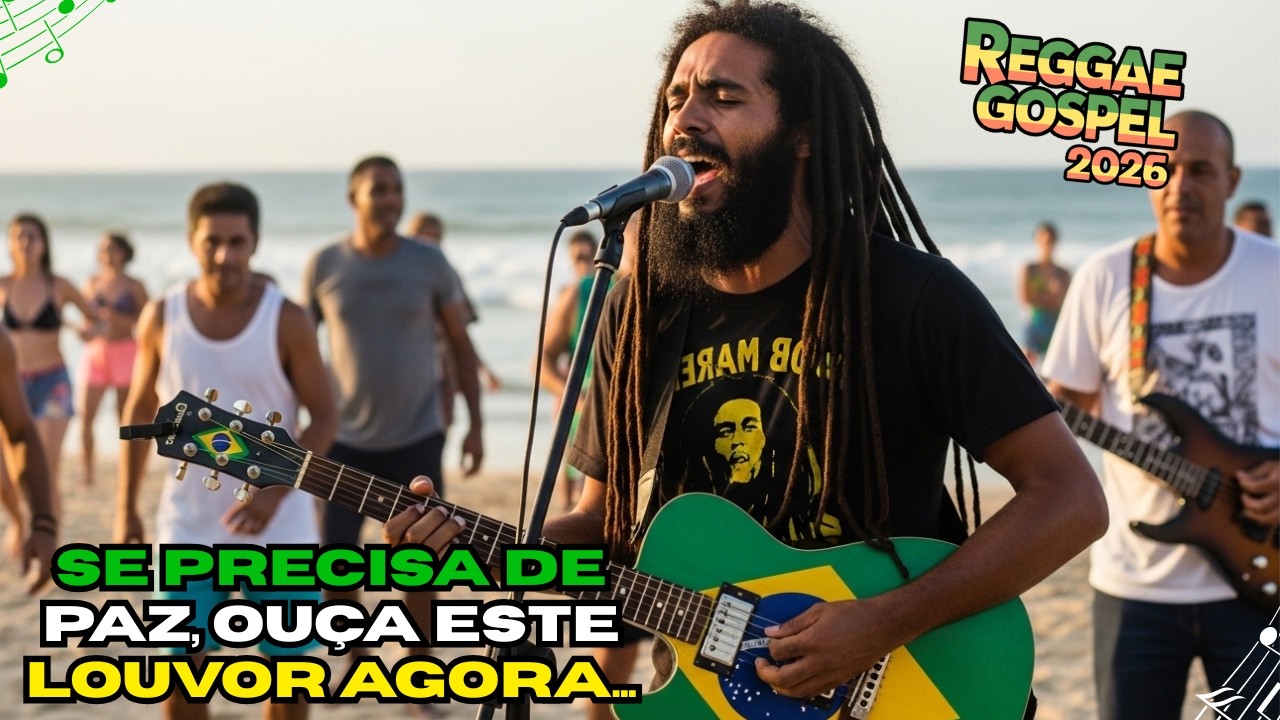 ESTE LOUVOR DO SALMO VAI TRAZER PAZ AO SEU CORAÇÃO | SALMO 6,4,5 | REGGAE GOSPEL 2026