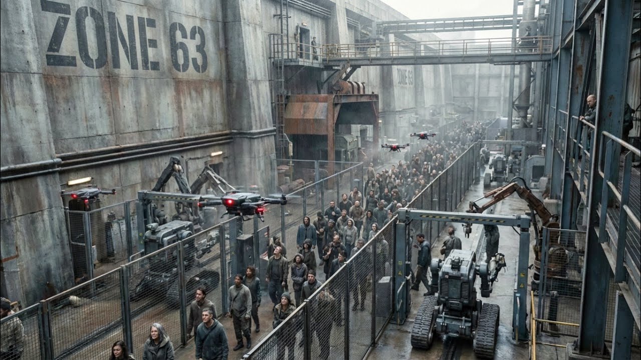 In Future, The World Is Divided Into Zones, And People Are Controlled By Machines