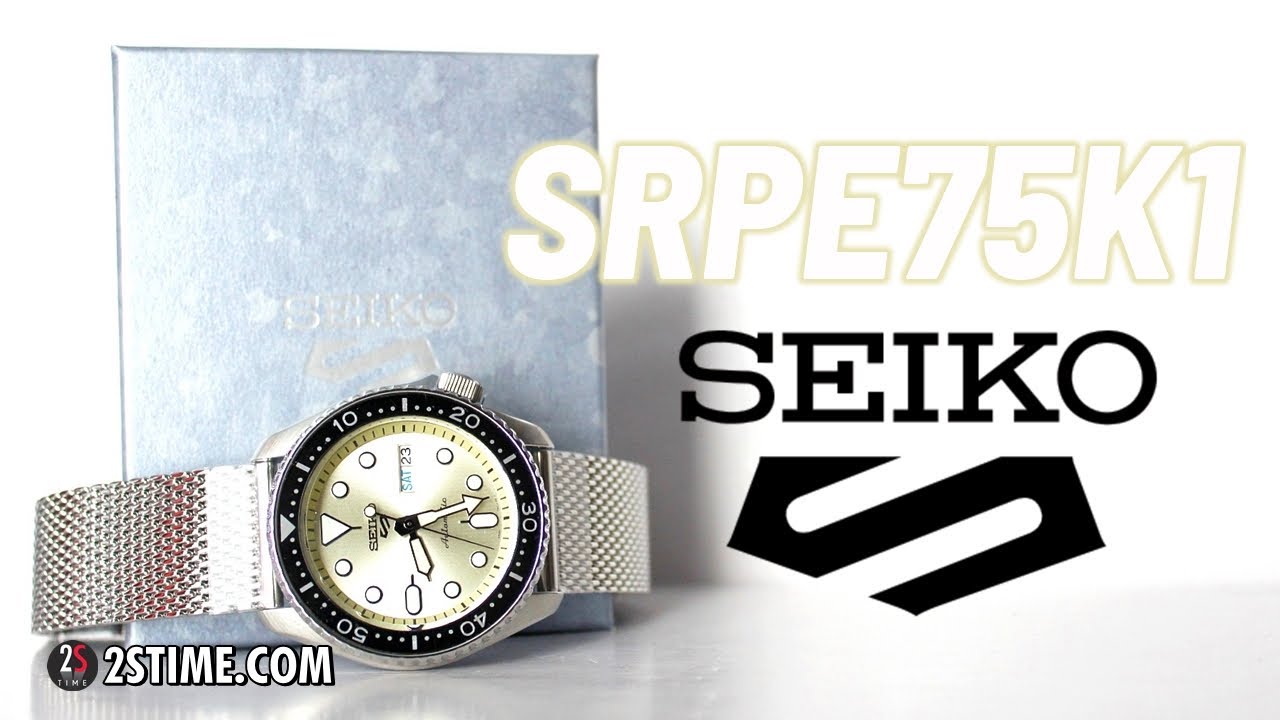 SEIKO 5 Sports SRPE75K1 | The REAL Champagne Dial Under 300$