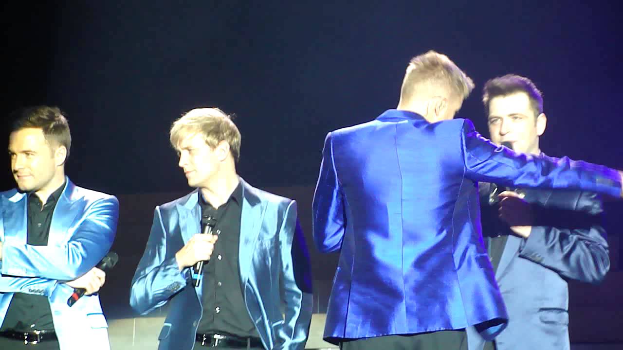 Westlife - Nicky Byrne Speech