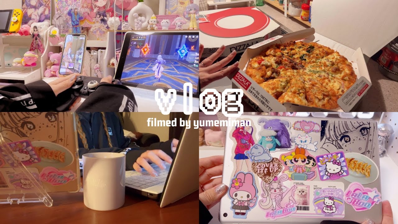 vlog∵ ⌇無職オタクの日常記録🥐ꕀ´ˎ˗ ⌇崩壊スターレイル⌇リヴリー⌇コラージュ⌇ 購入品 ⌇