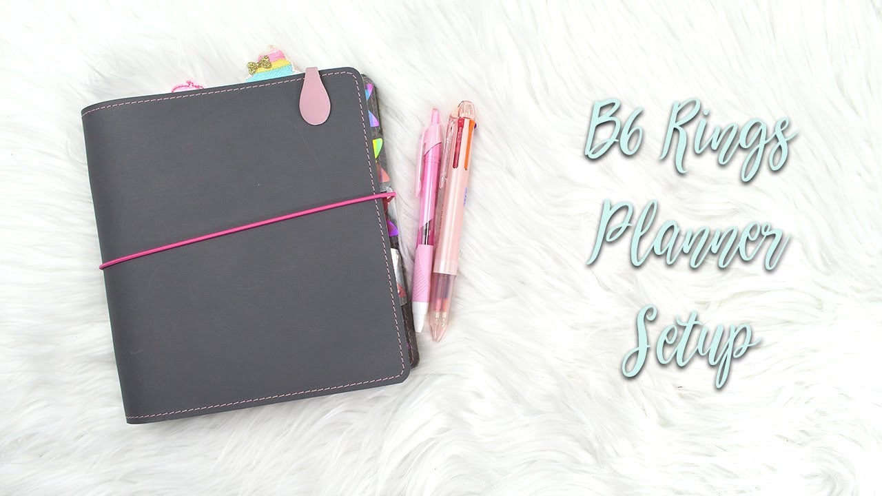 B6 Rings Planner Setup | B6 Rings Flip Through | Salty Katie