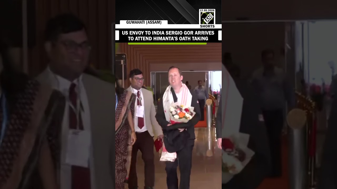 US Ambassador to India Sergio Gor arrives in Assam&rsquo;s Guwahati to attend Himanta&rsquo;s oath taking
