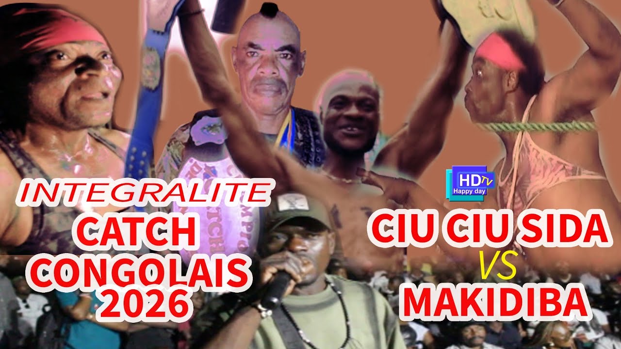 INTEGRALITE GALA DE CATCH_JANVIER 2026 A KIN CIU CIU SIDA VS MAKIDIBA