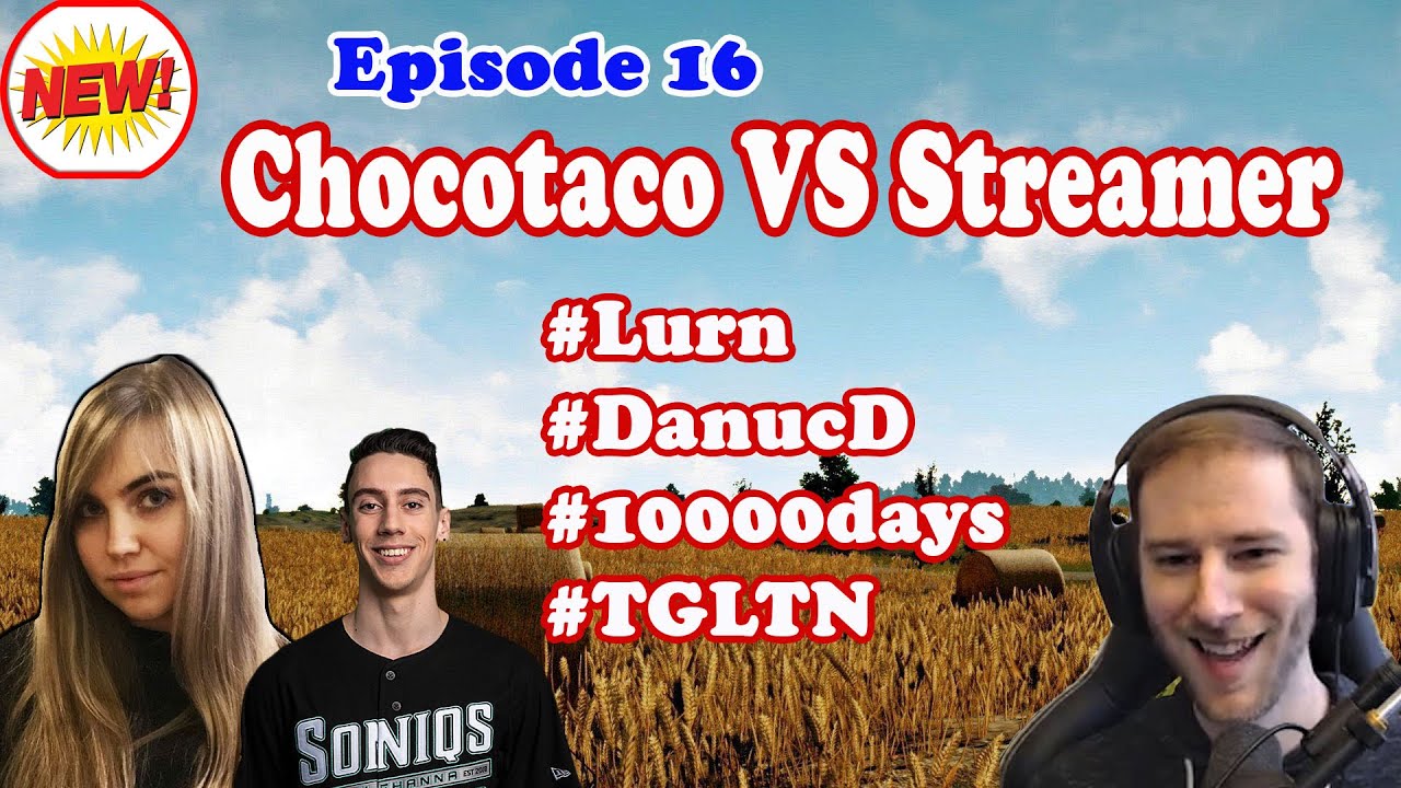 Chocotaco Lurn | TGLTN 10000days | Streamer VS Streamer | PUBG Twitch Stream Highlights | Episode 16