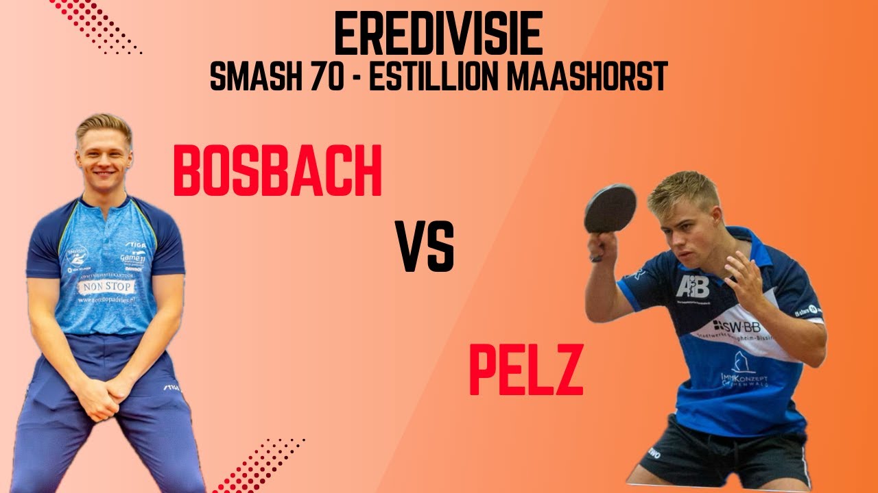 Revanche oder erneute Niederlage? 🔥 Lukas Bosbach vs. Pekka Pelz – Eredivisie-Krimi!