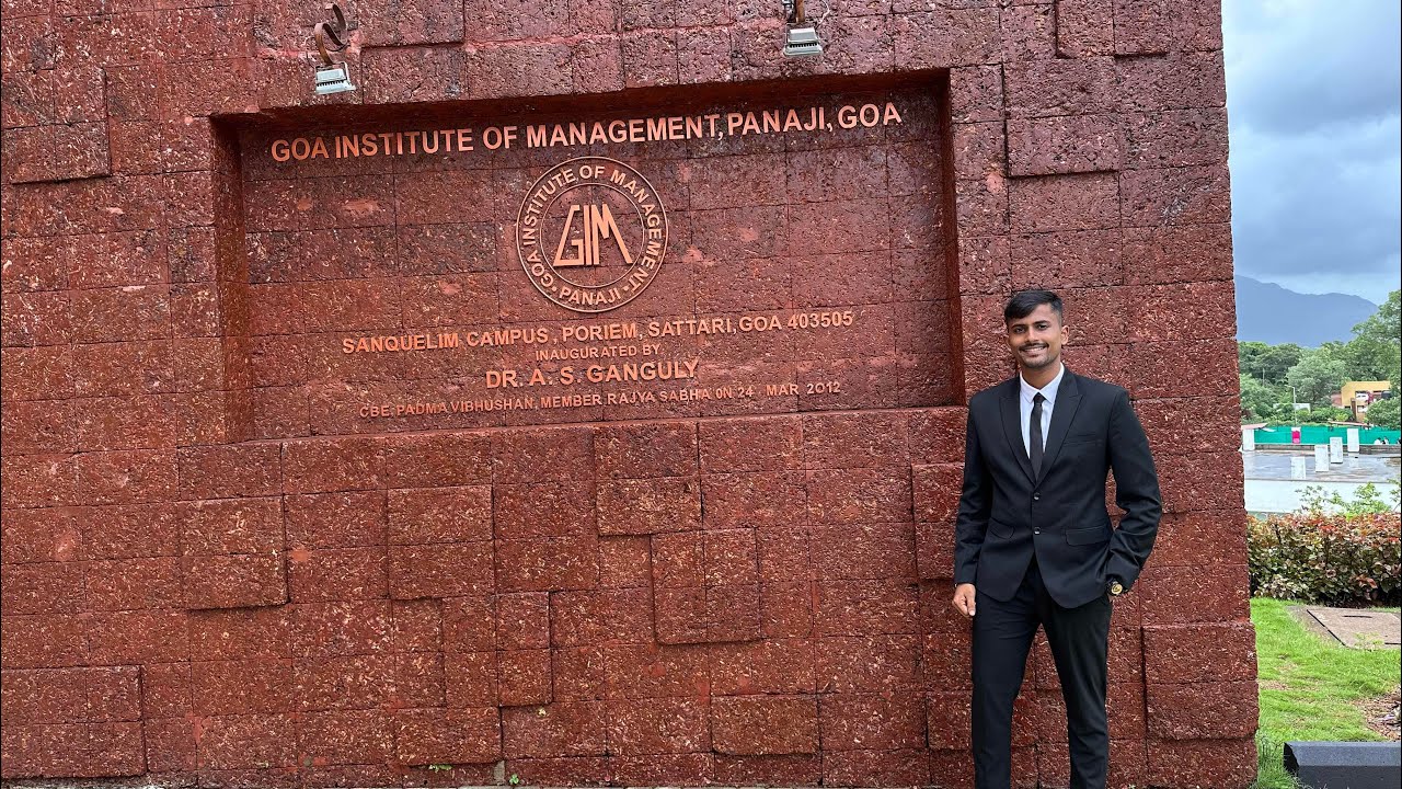 A day in life of a GIM student || Goa Institute of Management || MBA