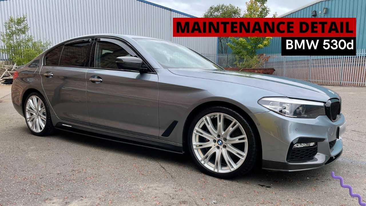 BMW 530d MAINTENANCE DETAIL // A+ Detailing