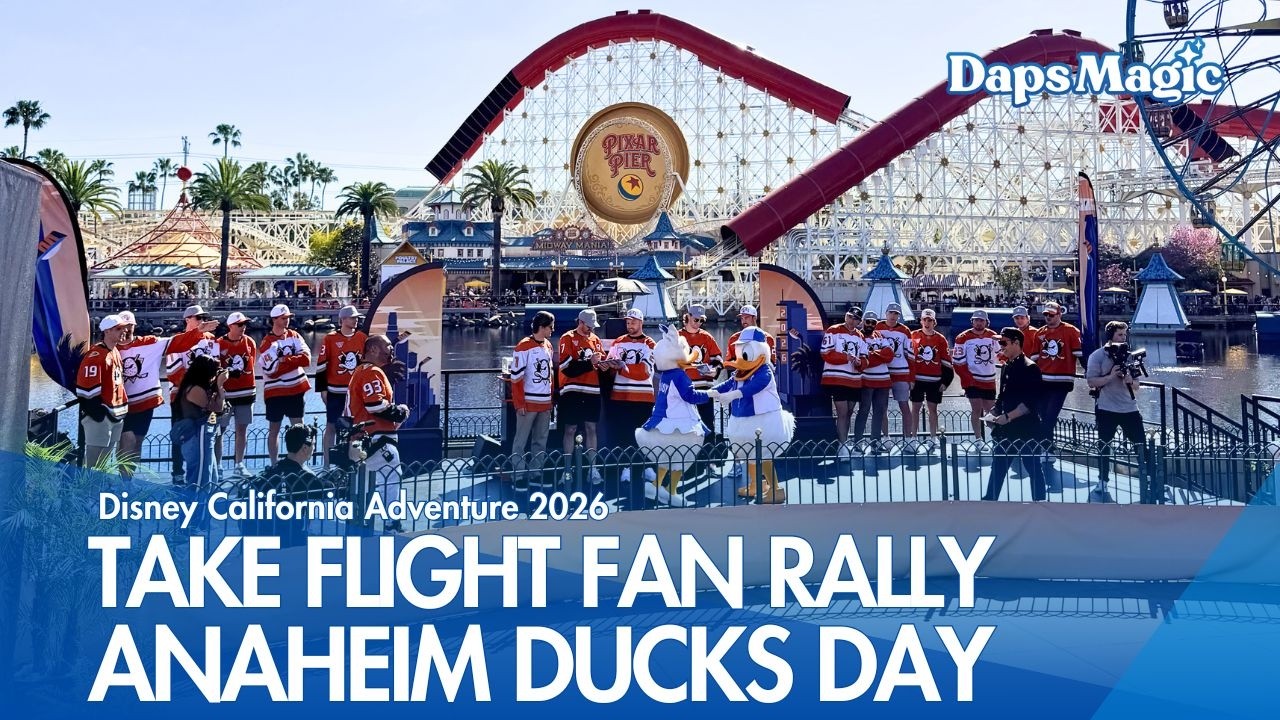 Take Flight Fan Rally | Anaheim Ducks Day at Disney California Adventure 2026