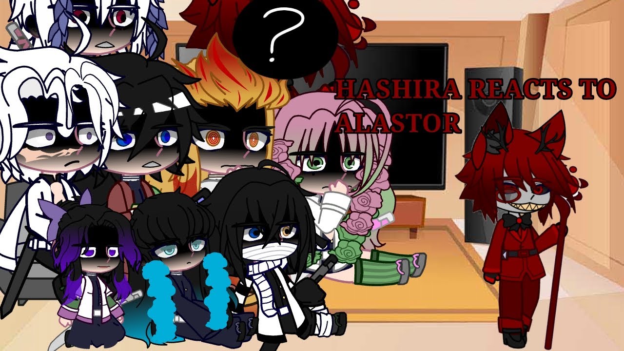 hashira reacts to alastor (hope u like it)
