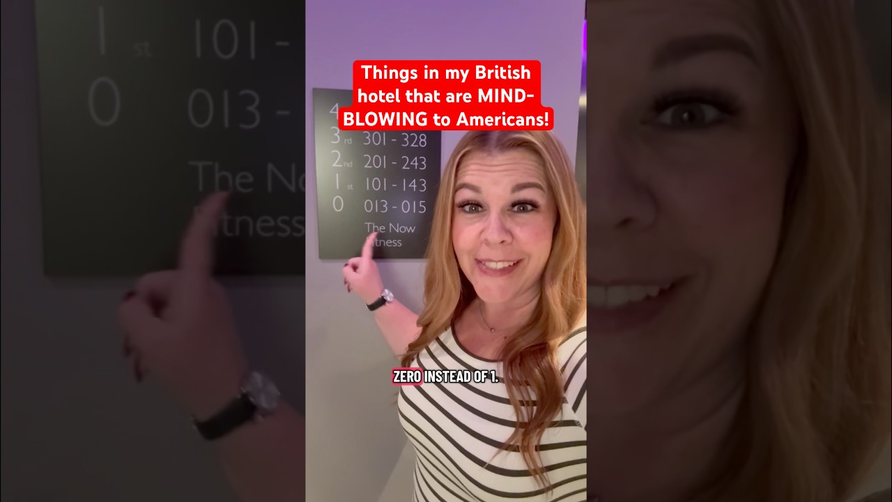 These BLEW MY MIND as an American! 🤯 #hotel #cultureshock #uktravel #funnyreels #mindblown