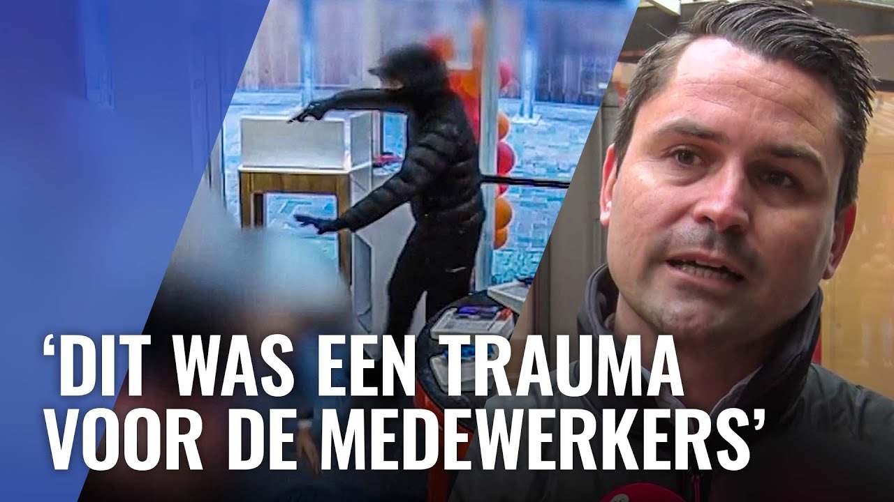 Politie zoekt gewelddadige overvallers van telecomwinkels