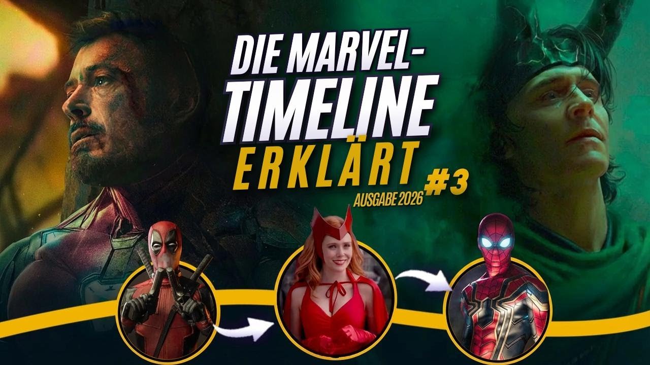 Die offizielle Marvel-Zeitlinie erklärt – in chronologischer Reihenfolge ab Infinity War bis 2024