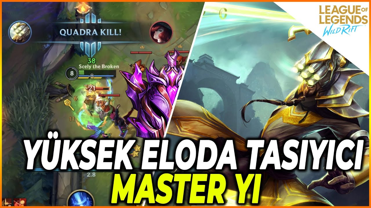 Wild Rift: Nerflenen Master Yi Yüksek Eloda Ormancı TAŞIYOR !