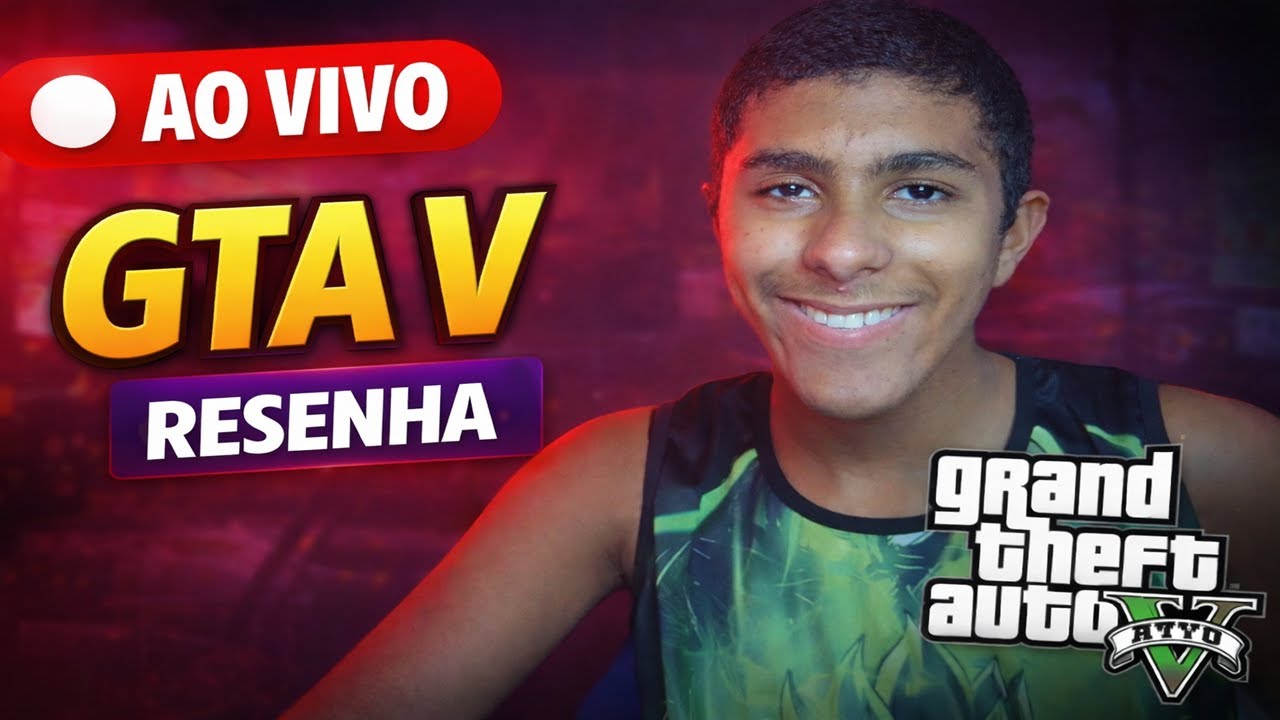 🔴 AO VIVO! Jogando GTA V – Resenha e Caos